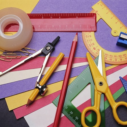 Schere und Papier Schere und Papier