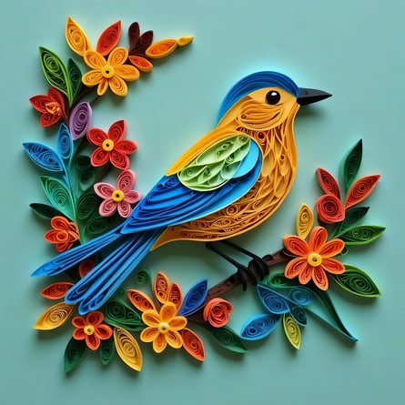 Quilling Vogel Quilling Vogel