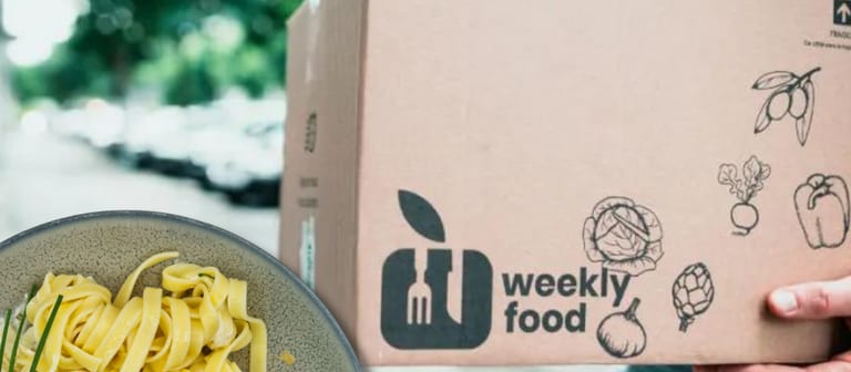 Frische Mahlzeiten mit Weekly Food geliefert